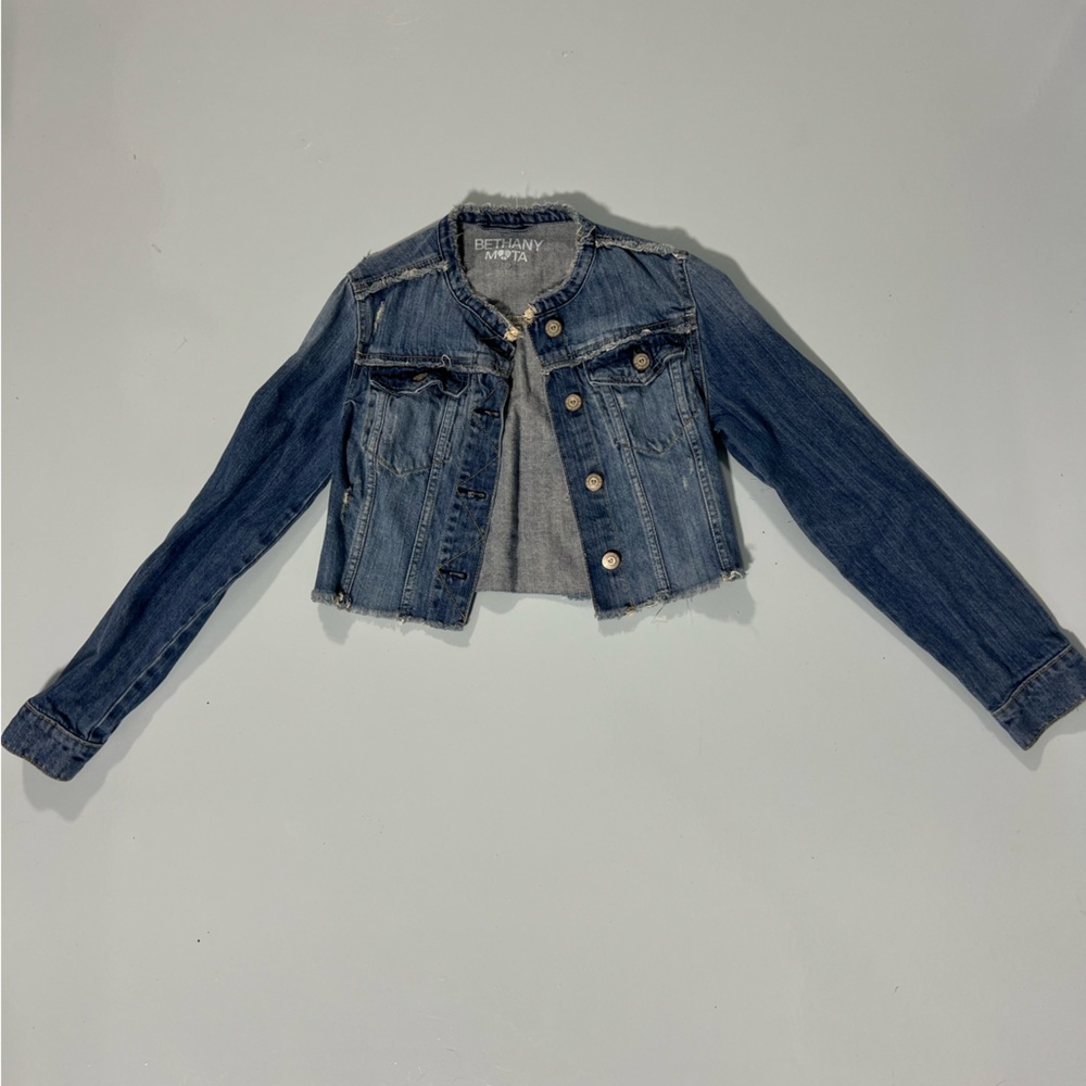 Distressed Jean Jacket
